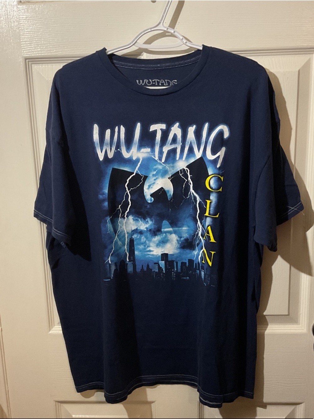 NWOT WU-TANG Graphic Short Sleeve Tee - Navy